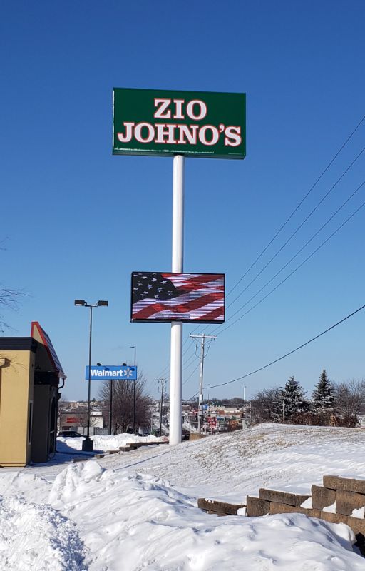 Zio Johno’s Roadside Sign