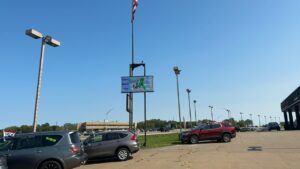 Auto Dealership Digital Display shown in actual field footage